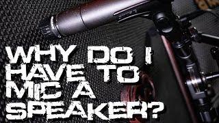 Why Do I have to Mic a Speaker?  Guitar Amp Recording Basics