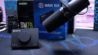 Shure SM7B & Elgato Wave XLR. No Cloudlifter Required.