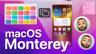 macOS Monterey - 32+ Cosas Nuevas!