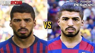 PES 2019 vs eFootball PES 2020 Graphics Comparison (PS4 Pro)