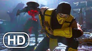 Scorpion Vs Raiden Fight Scene Cinematic - Mortal Kombat