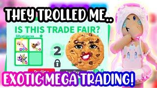 THEY TROLLED ME WHILST TRADING FOR MY DREAM MEGAS?!#adoptmeroblox #preppyadoptme #preppyroblox