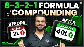 Power of Compounding | 8-3-2-1 Formula to Get Rich with SIP in Mutual Funds | Stock Market