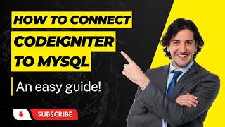 Connect CodeIgniter to MySQL: Quick & Easy Database Guide!  | Must-Watch Tutorial