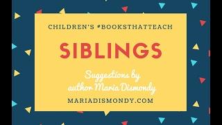 {#BooksThatTeach-Siblings}