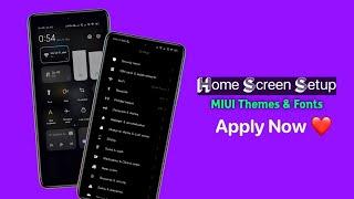 Next Level Customisation with MIUI Themes & MIUI Fonts - Nothing Else ️