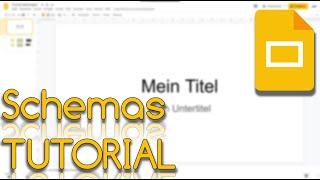 Schema erstellen - Google Slides Tutorial