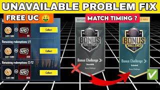 Bonus Challenge Unavailable Fix | Bonus Challenge Timing  • Mr Fatal 2.0