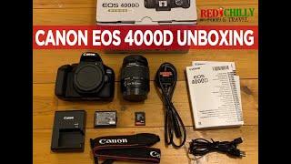 Unboxing │ NEW CANON DSLR EOS 4000D (2019) #Canon #EOS4000D