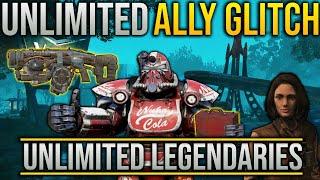 Fallout 76 Unlimited Legendary Weapons - Unlimited Ally Glitch! *AFTERPATCH* Still works with Ally!