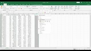 How to copy a column in excel