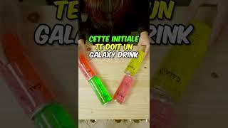 Cette initiale te doit un *Galaxy Drink*  #GalaxyVibes #DrinkChallenge #CocktailTime