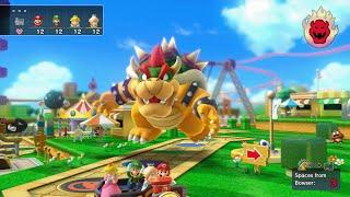 Mario Party 10 - Mario vs Luigi vs Peach vs Rosalina vs Bowser - Mushroom Park