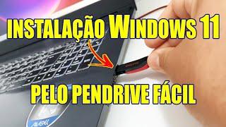 COMO INSTALAR O WINDOWS 11 PELO PENDRIVE