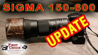 Update I changed how I use the Sigma 150-600. Snowball effect. The Sigma Dock and adjusting the lens