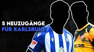 Karlsruher SC: 5 Transfers für um nach dem Umbruch die 2. Liga aufmischen zu können!