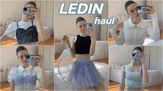 LEDIN TRY ON HAUL // aesthetic summer outfits  vittoria.miles