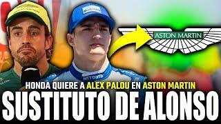 BREAKING! PALOU EMERGES AS AN OPTION TO REPLACE ALONSO AT ASTON MARTIN #f1