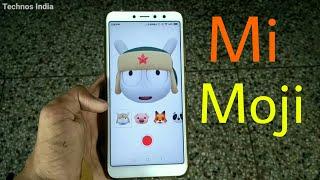 Miui 10 - Mi Moji app | Xiaomi 3D emoji | How to Download | in any Xiaomi phone