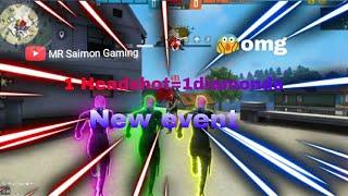 Free Fire best headshot gameplay/MR Saimon Gaming