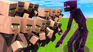 INI DIA TAWURAN ANTARA VILLAGER VS MUTAN ENDERMAN !!! - SIKSA VILLAGER#44