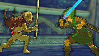 Kampf gegen Ghirahim in Zelda Breath of the Wild!