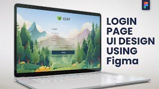 How to create a login page using Figma | Login Page UI Design Tutorial using Figma | Figma Tutorial