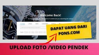 CARA MENGHASILKAN UANG DI INTERNET DENGAN POND5