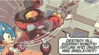 Omega the Robot Exterminator (IDW Sonic Comic Dub)
