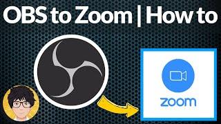 OBS to Zoom with Audio and Video | How to ️
