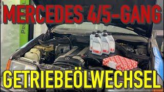 MERCEDES 4 / 5-GANG AUTOMATIK GETRIEBEÖLWECHSEL 722.3 722.4 722.5 W124 W202 W210 W201 | KrisGarage