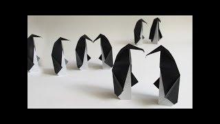 How to make origami penguin