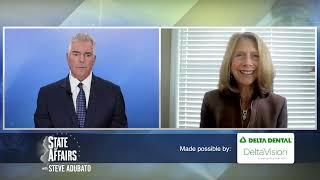 Michele Siekerka Talks with Steve Adubato About State Issues Including Unemployment Rates