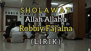 Allah Allahu Robbi Faj'alna | Santri Tanah Baru | Majelis Babakan Sholawat + ( Lyric ) Latin