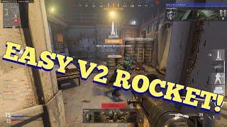 HOW TO GET A V2 ROCKET (NUKE) EASILY ON VANGUARD!