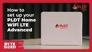 How to Set Up your PLDT Home WiFi LTE Advanced and Register your SIM | BYTE SIZED