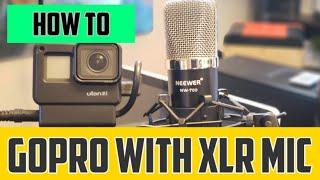 Connecting an XLR Microphone to a GoPro