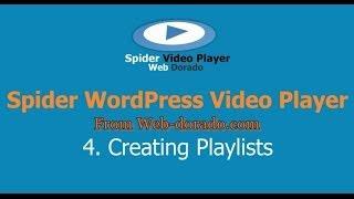 Create Playlists for WordPress Video Player