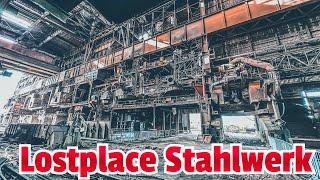 Heavy Metal Lostplace Arcelor Mittal Stahlwerk Chertal Belgien  im Abriss