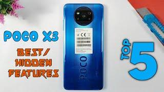 Poco X3 Nfc Top 5 Best HIDDEN FEATURES & Tips And Tricks