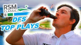 RSM Classic TOP PLAYS 2021 | DFS GOLF | DraftKings