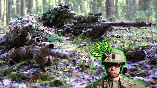 "Very Close" Sniper Head Shot Makes Airsofter Angry  (Ghillie Airsoft)