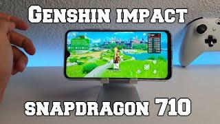 Lenovo Z5S Genshin Impact Gameplay 60 FPS Snapdragon 710 Gaming test (k10 note, mi9 lite, z6 youth?)