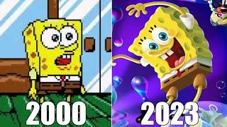 Evolution of SpongeBob Squarepants in Games [2000-2023]