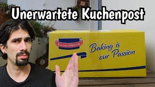 Ein Paket voll mit Kuchen ausgepackt (von Kuchenmeister)