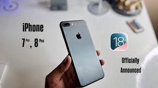 How to update iPhone 7 PLUS on iOS 18 || New Update for iPhone 7PLUS - iOS 18