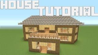 Minecraft: Easy Survival House Tutorial (#13)