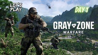  Let's Play Gray Zone Warfare | Getting Started | Day 1