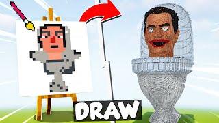 NOOB vs PRO: DRAWING BUILD COMPETITION in Minecraft [Episode 5]