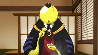 Korosensei Blowing His Food 